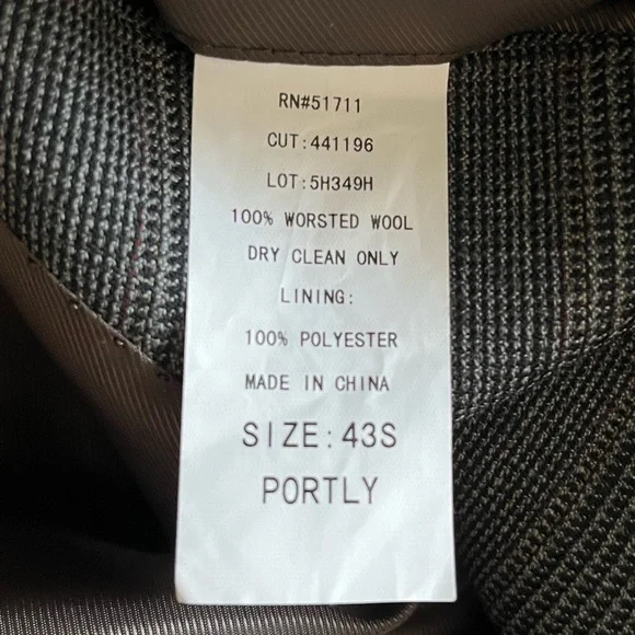 Men's Gray Blazer by Oleg Cassini